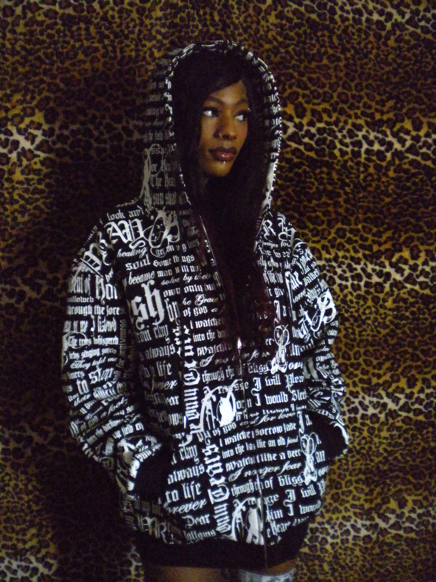 Pray Flesh Tears Black Hoodie