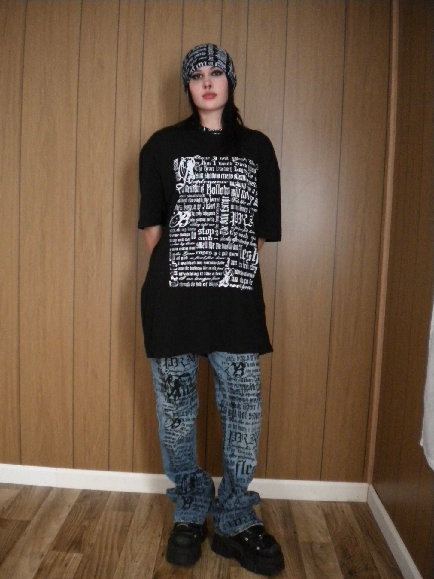 Pray Flesh Tears Black Tee
