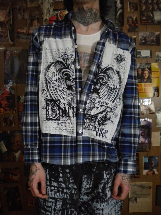 1/1 Born Alive Blue White Flannel