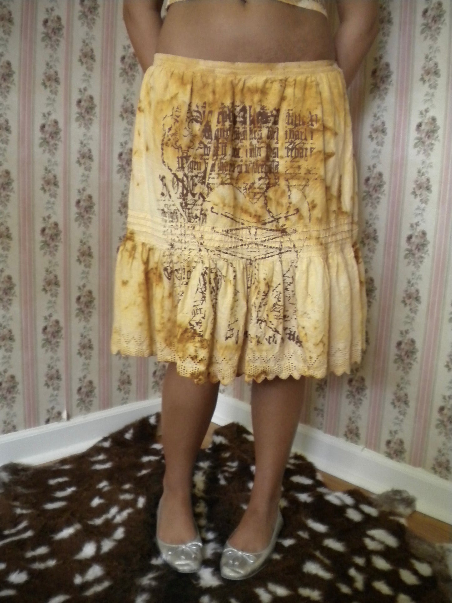 1/1 Rust Dyed Boneyard Ashes Skirt