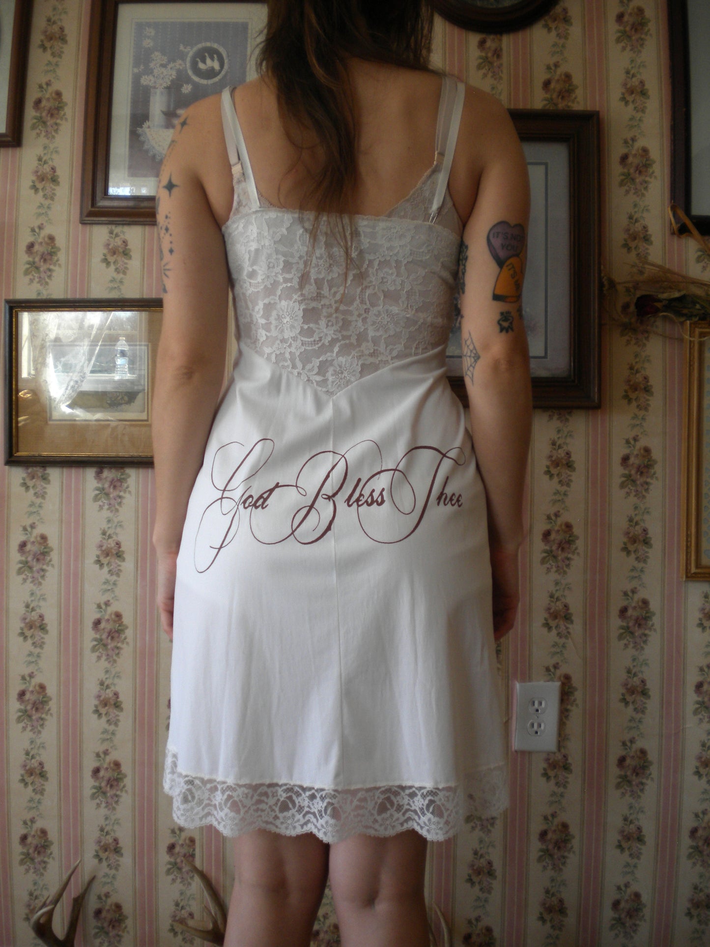1/1 Fawn Prayer Slip Dress Small