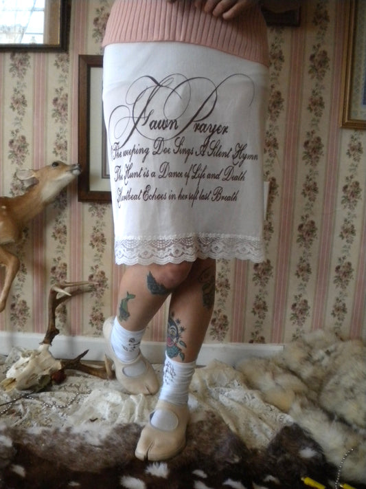 1/1 Fawn Prayer Slip Skirt