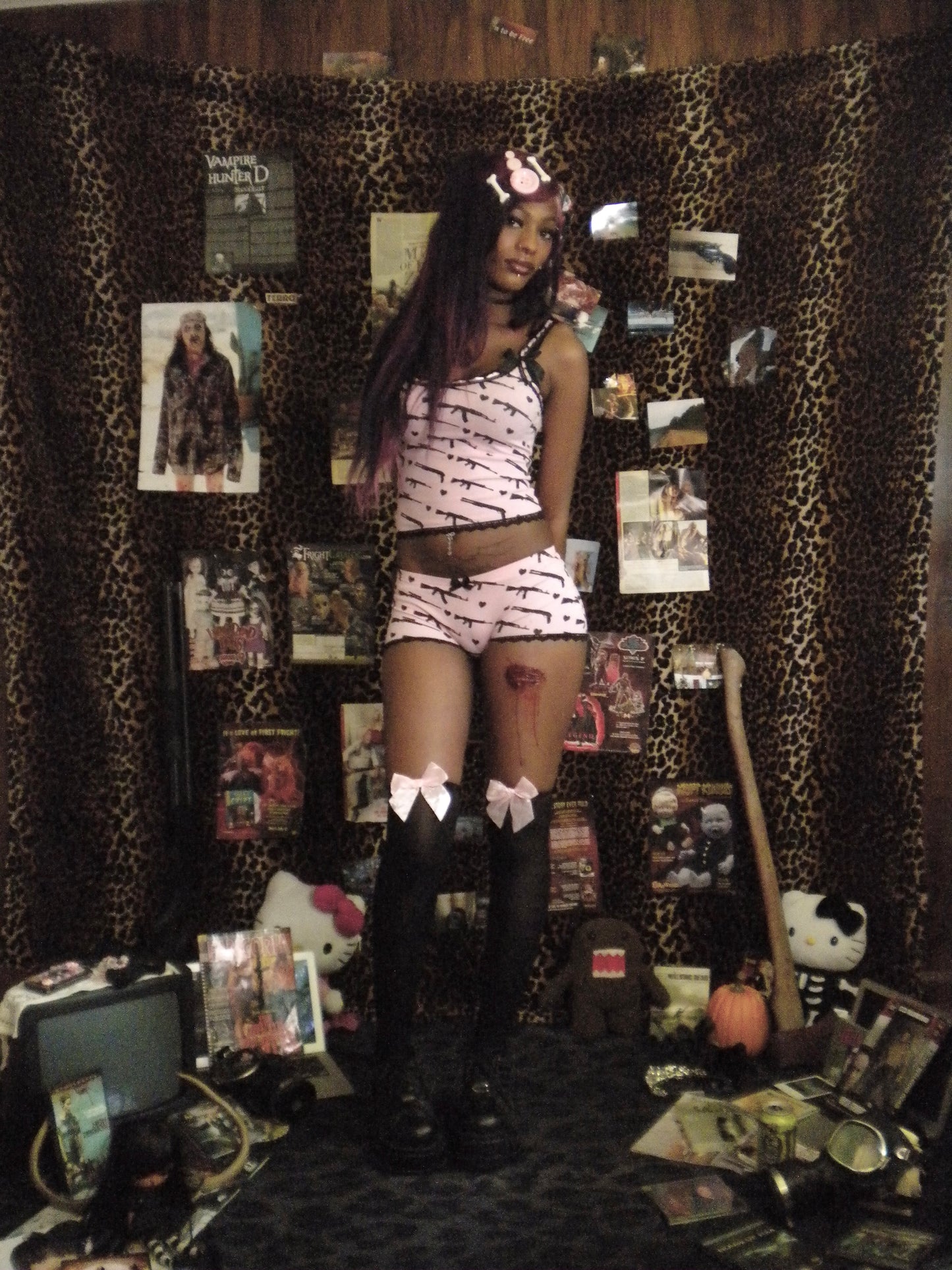 PREORDER Pistol Princess Pink Mini Shorts