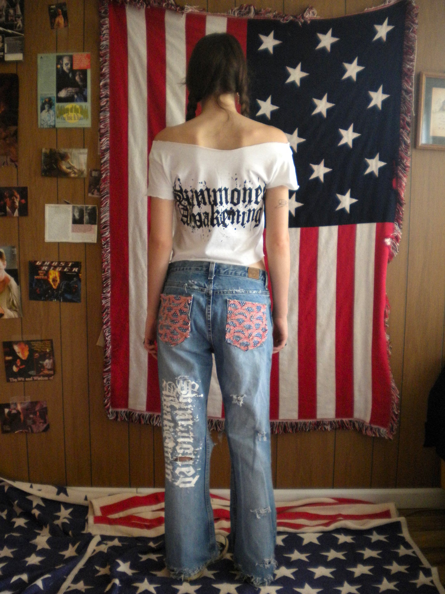 1/1 Summoned Awakening Distressed Jean Size 30