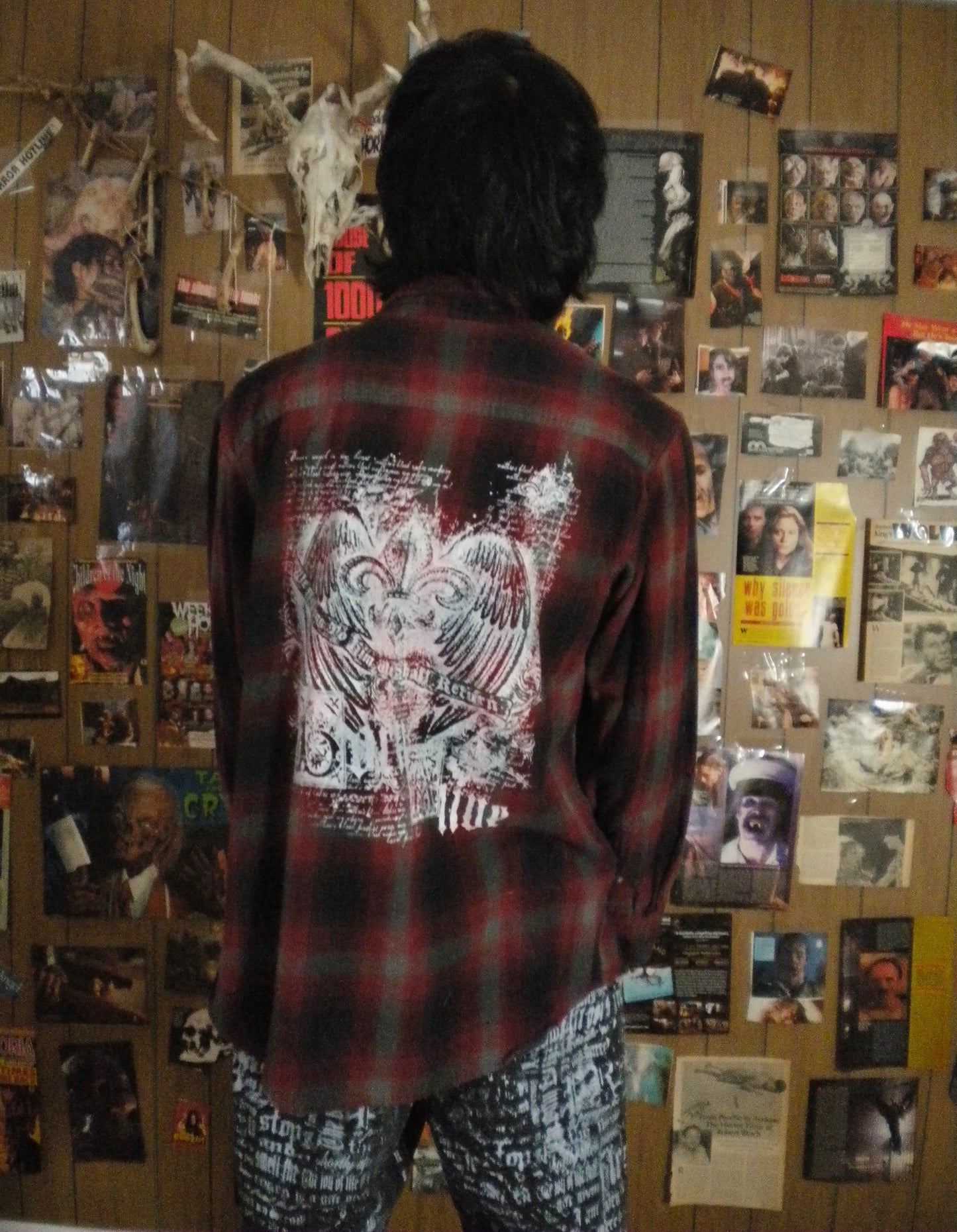1/1 Born Alive Red Grey Flannel