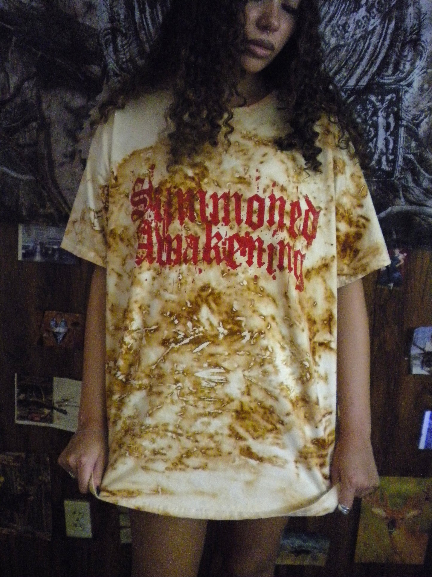 Rust Dyed Summoned Awakening Tee