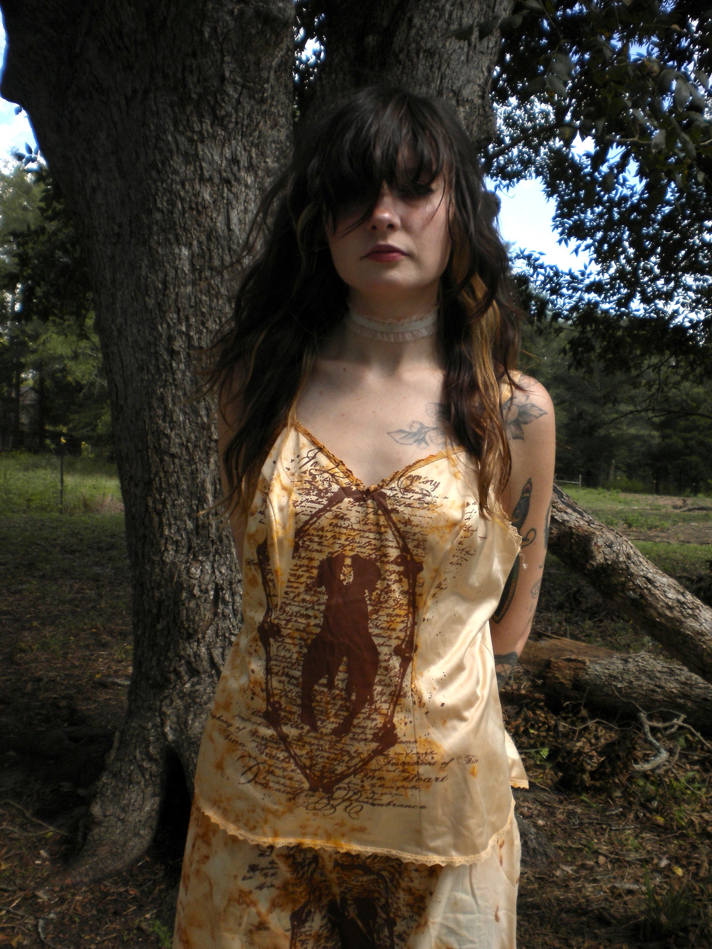 Rust Dye In Loving Memory Cami