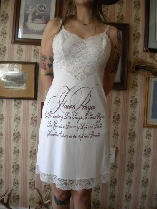 1/1 Fawn Prayer Slip Dress Small