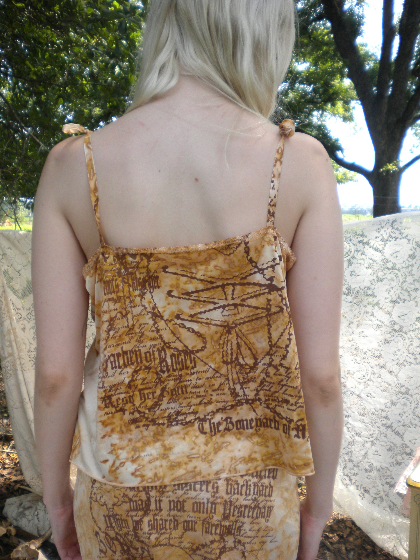 1/1 Rust Dye Boneyard Ashes Slip Cami