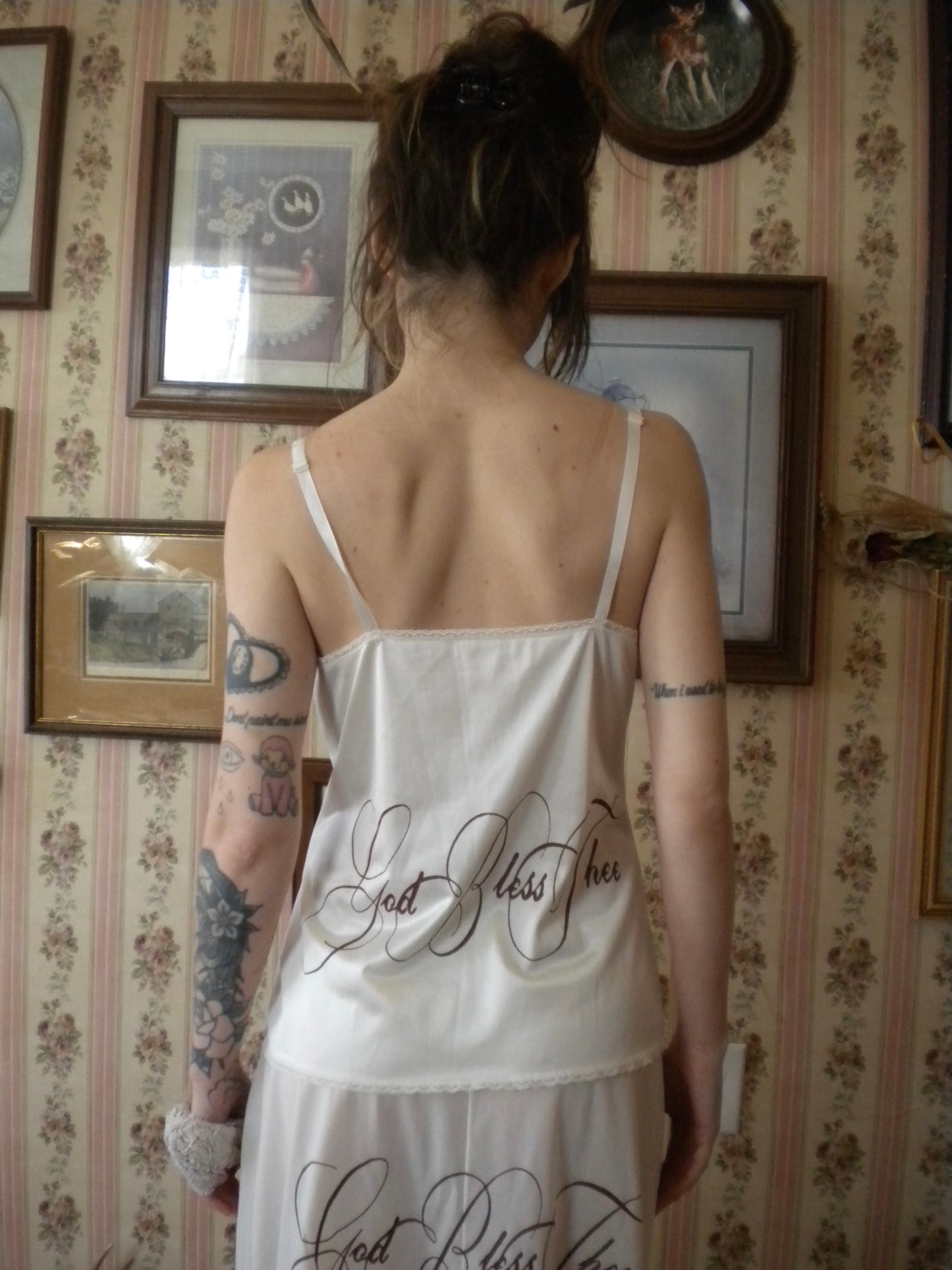 1/1 Fawn Prayer Slip Lace Cami