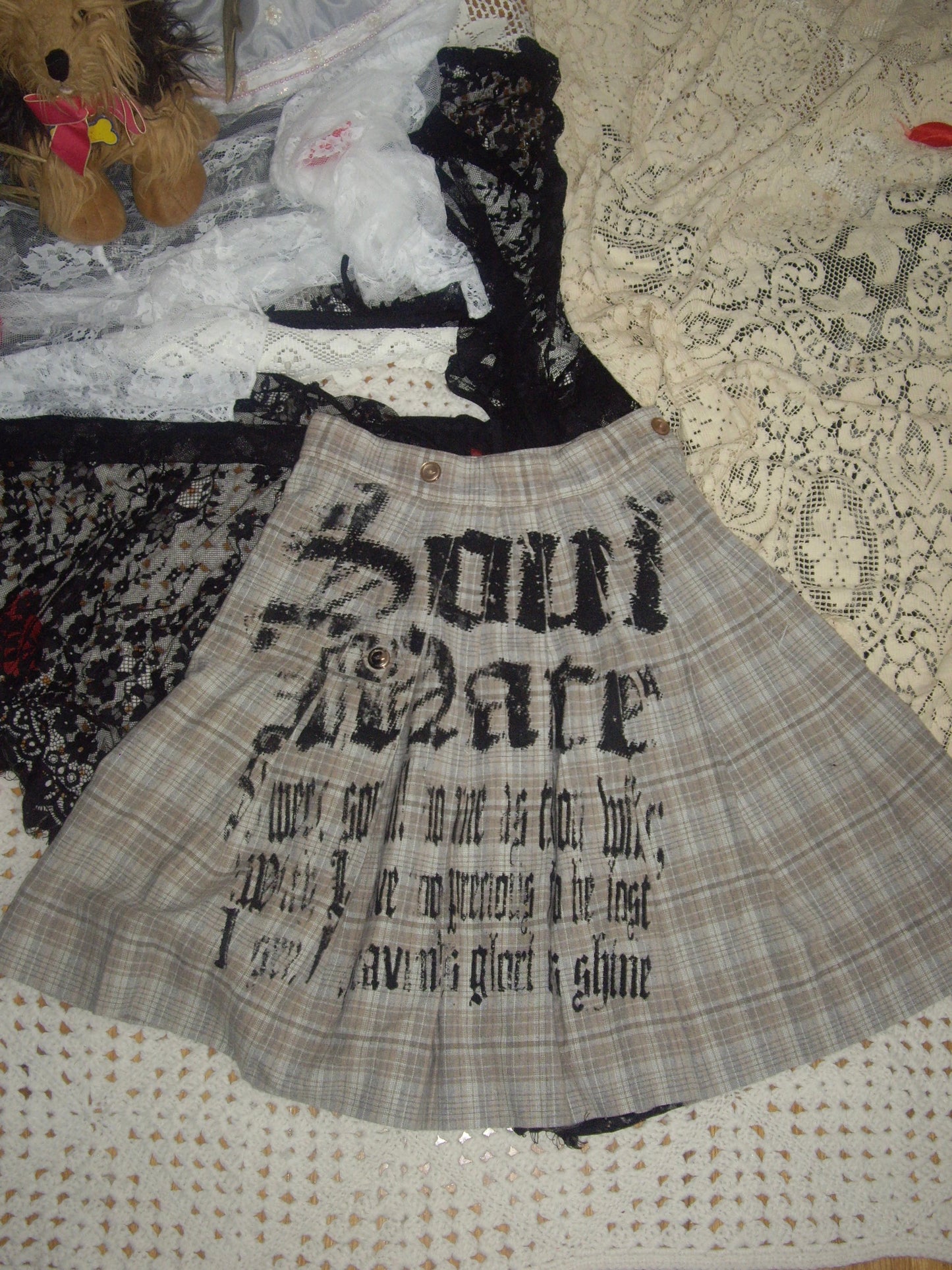 SoulMate Plaid Tennis Skirt