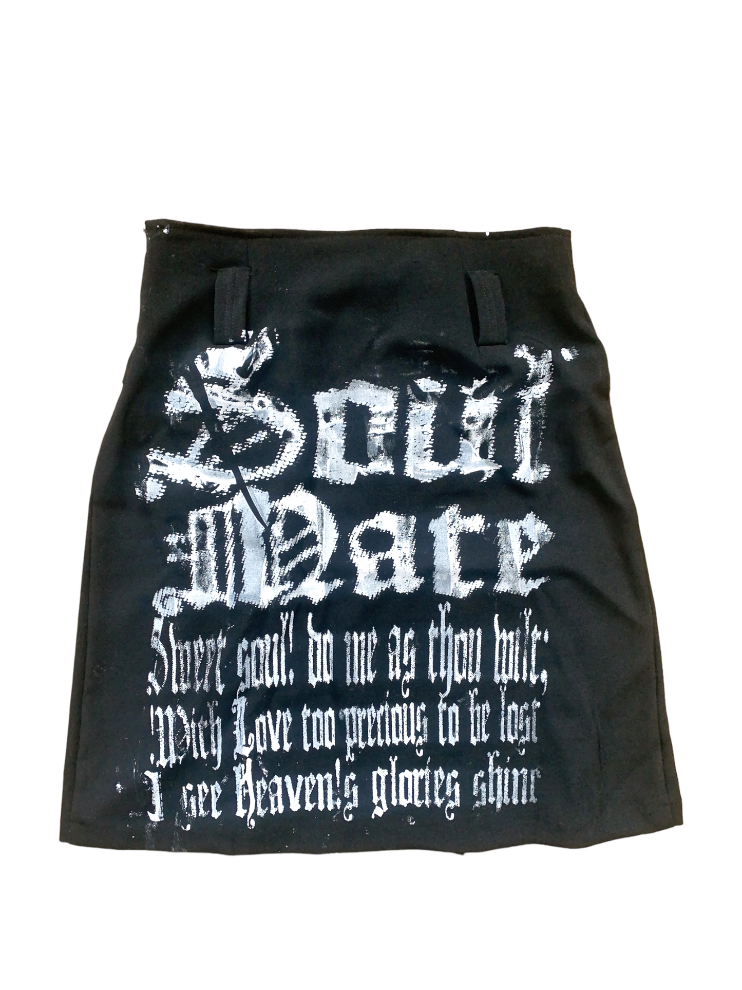SoulMate Black Pleated Skirt