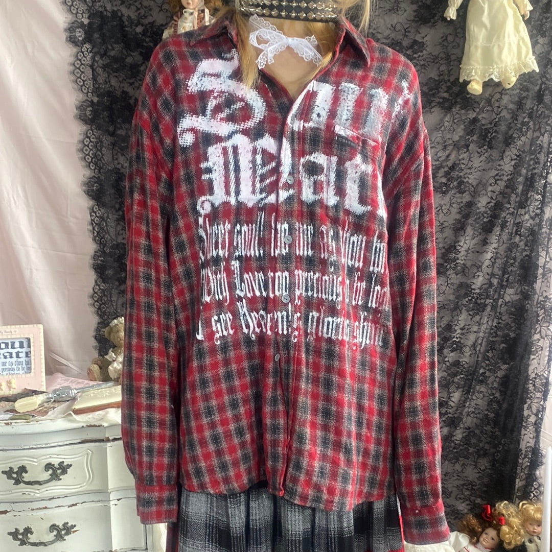 SoulMate Red Plaid Flannel