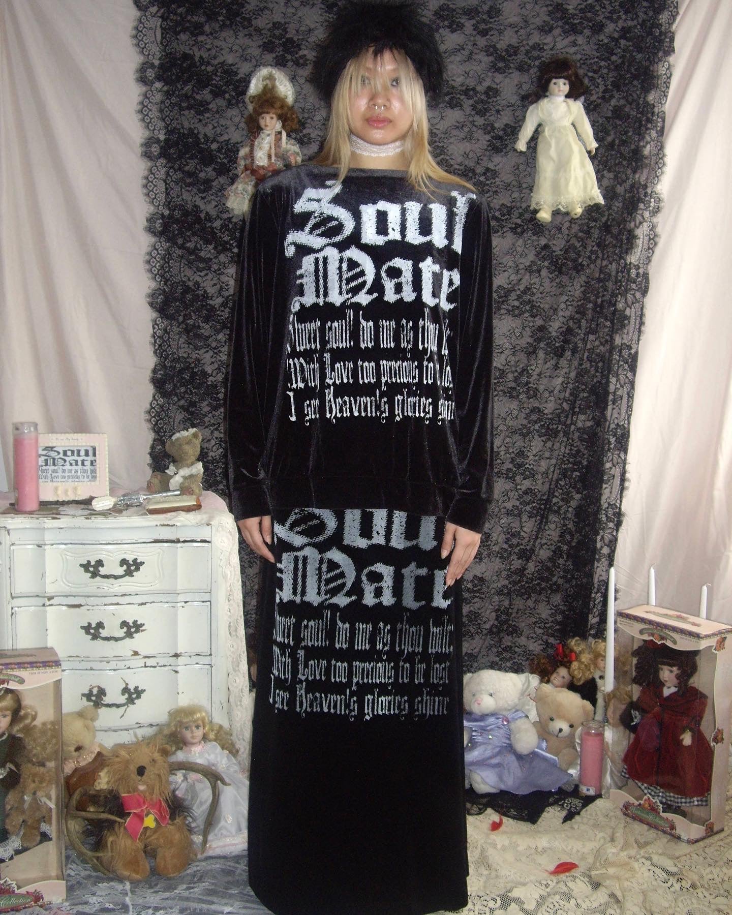 SoulMate Velvet Maxi Skirt