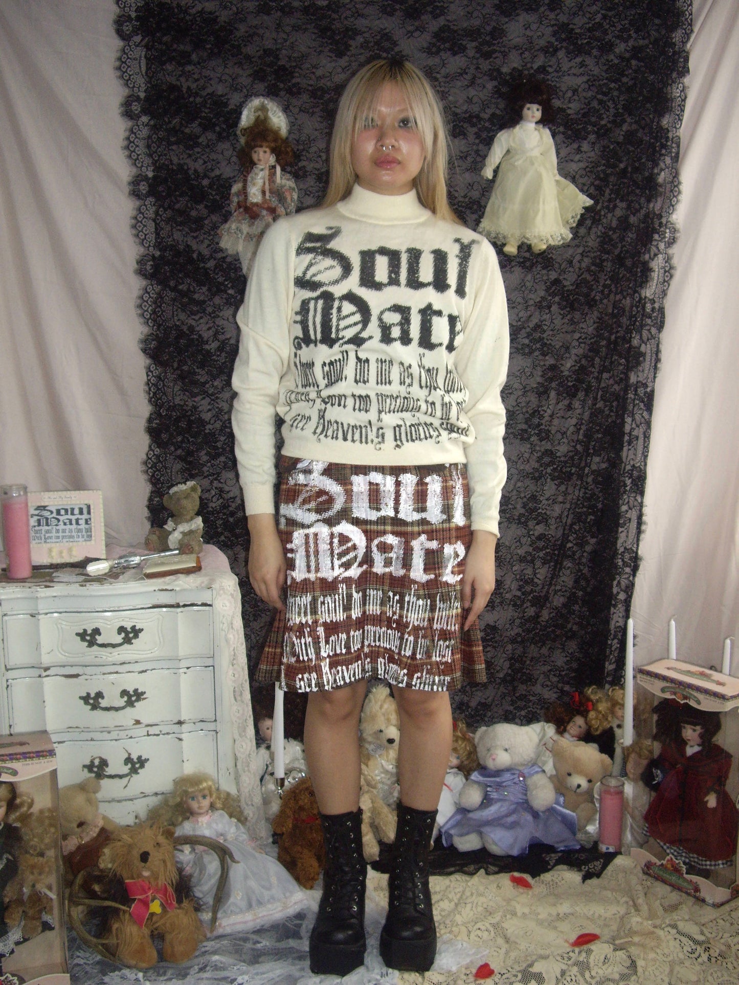 SoulMate Plaid Tartan Skirt