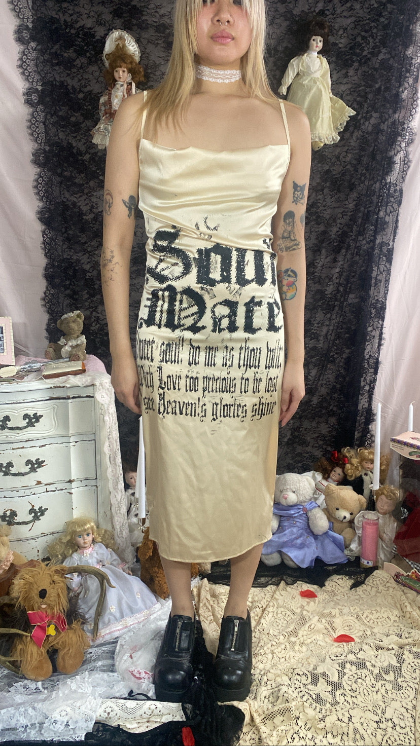 SoulMate Slip Tan Dress