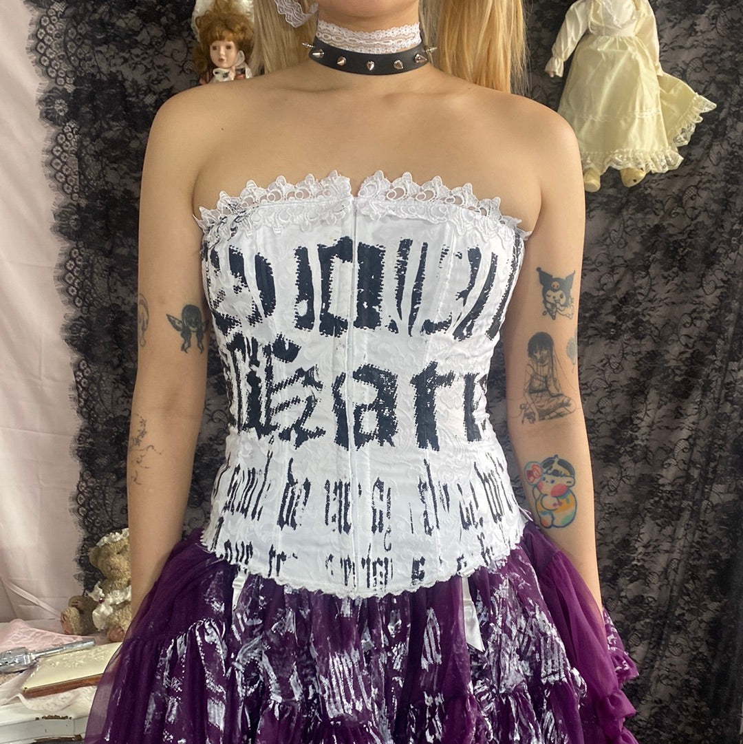 SoulMate White Corset