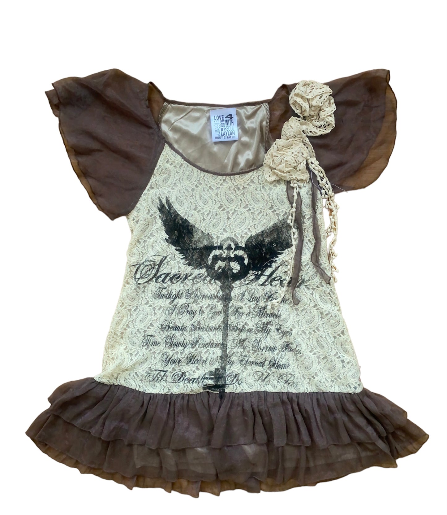 Sacred Heart Lace Dress