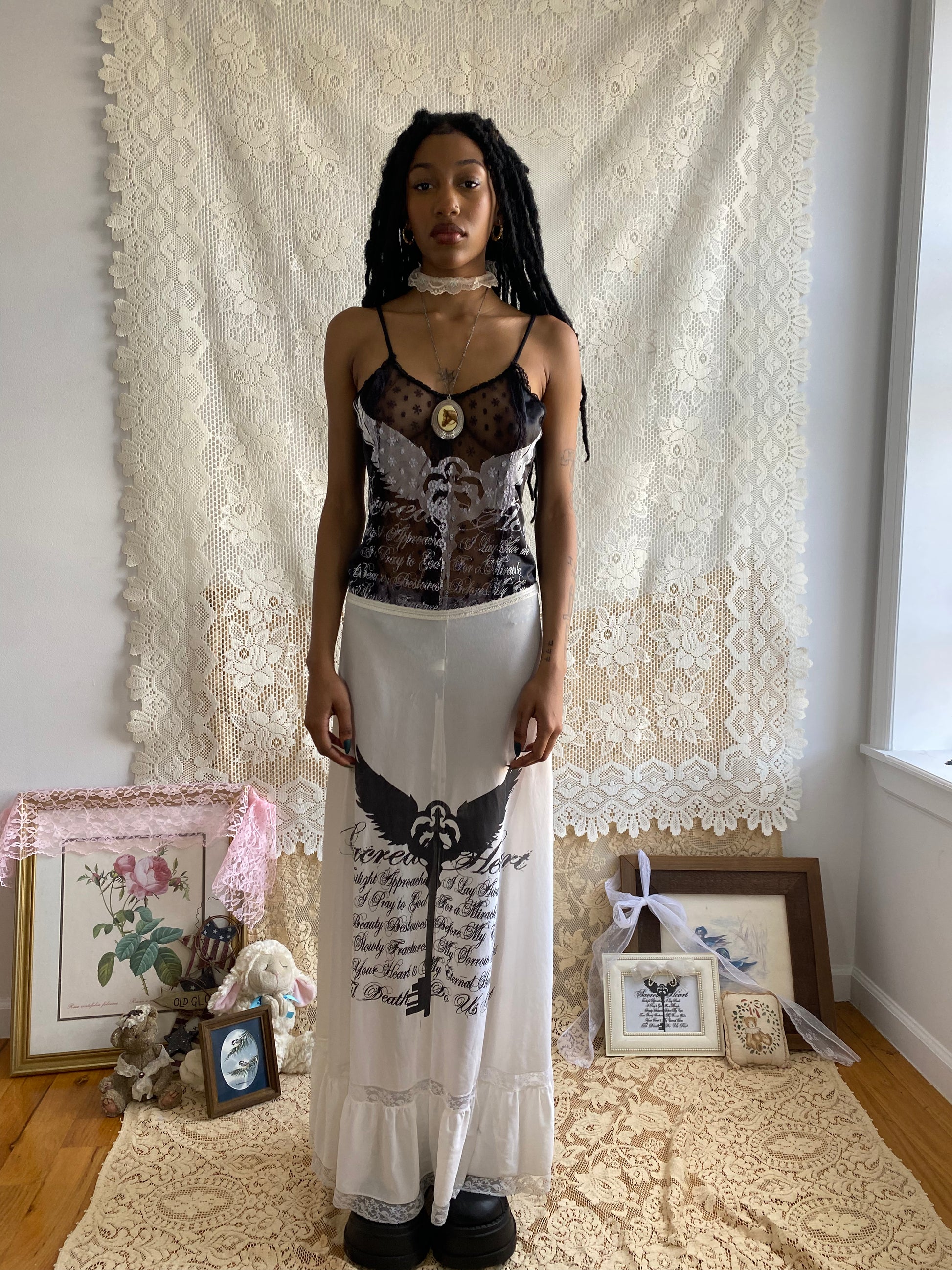 Sacred Heart Sheer Slip Maxi – Bodycitated