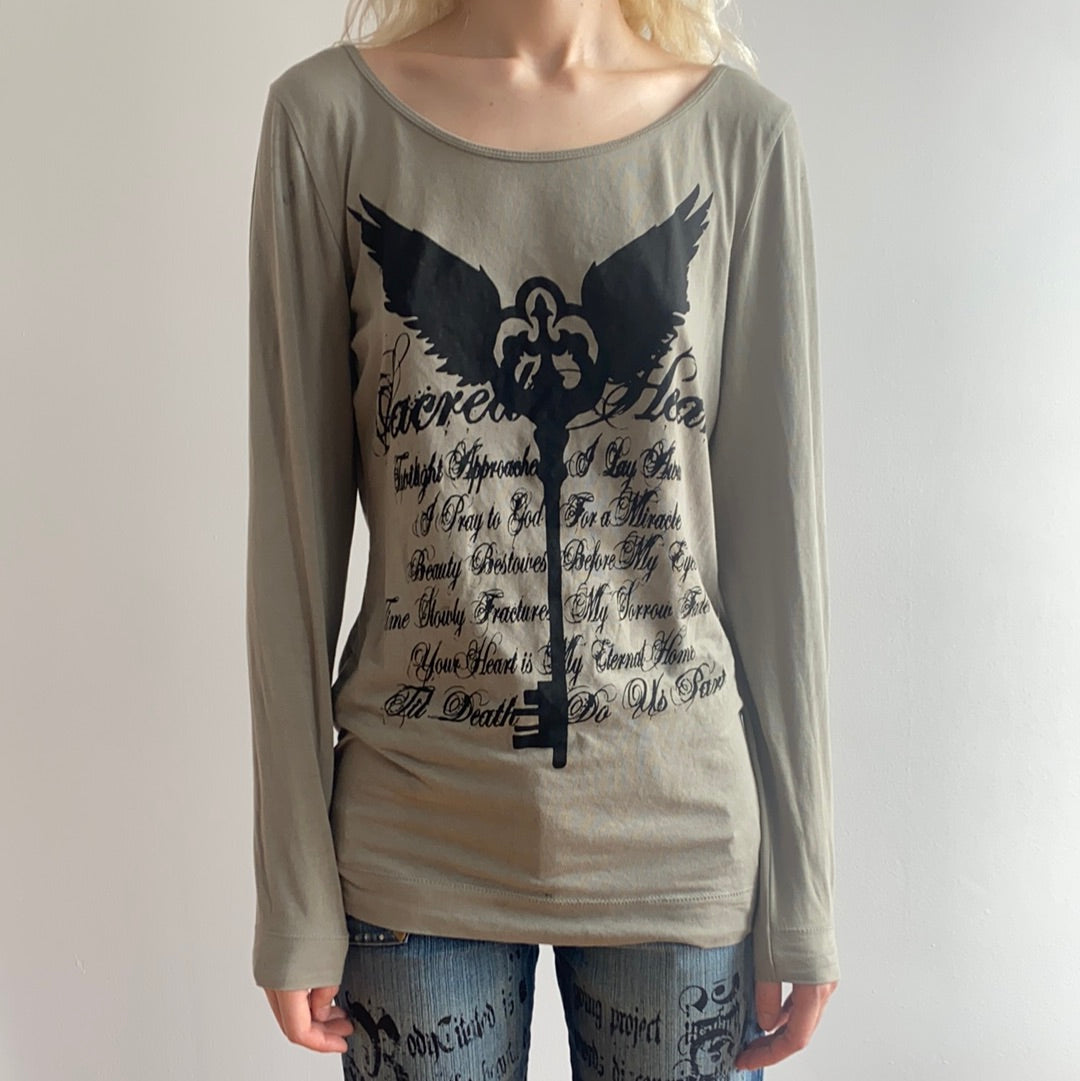 Sacred Heart LS Top