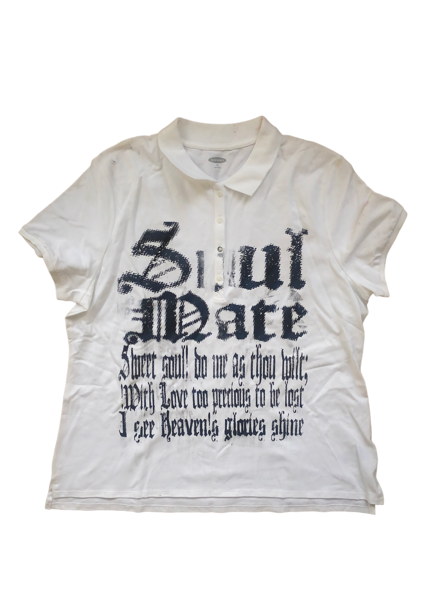 SoulMate White Polo