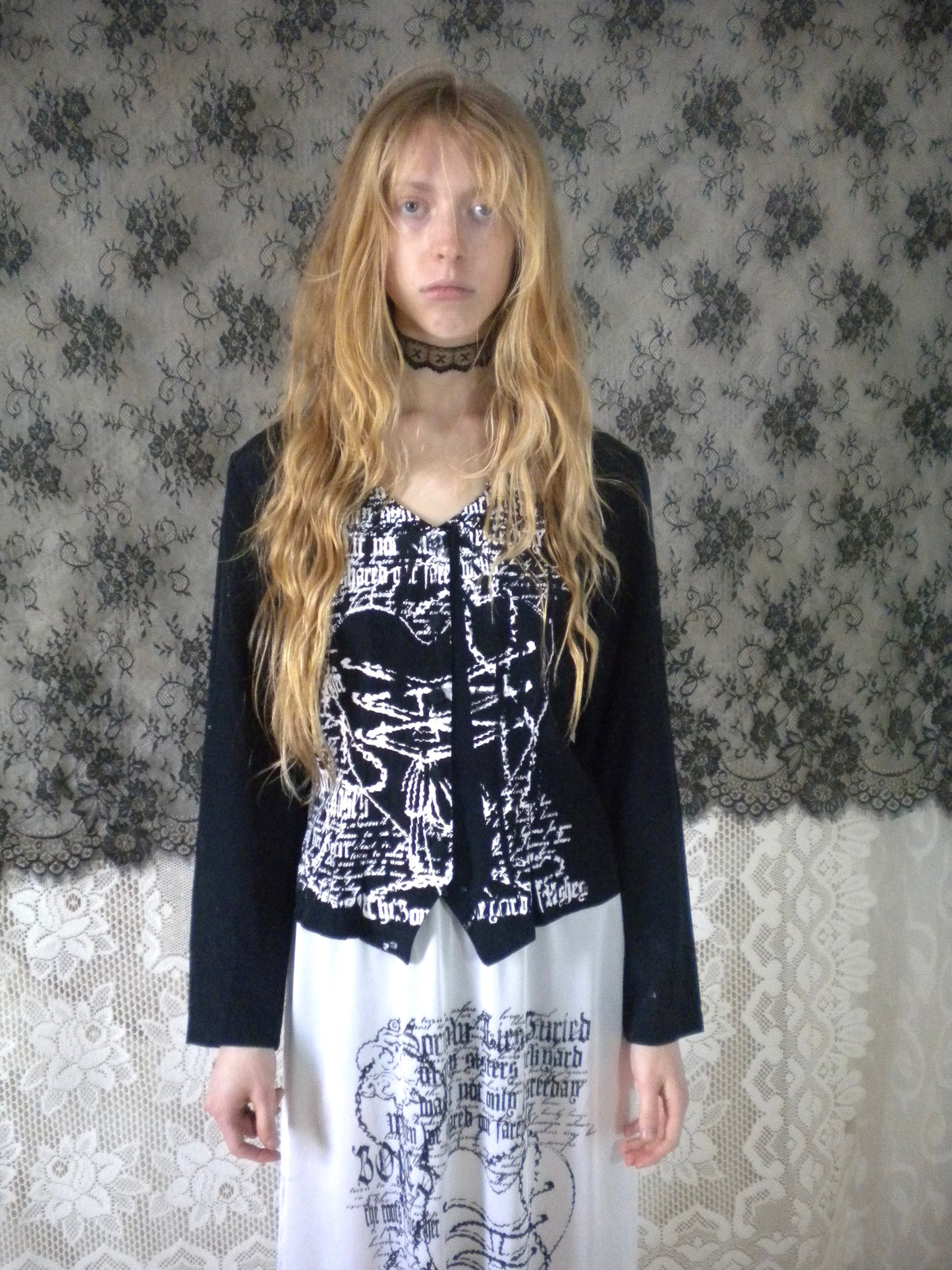 Boneyard Ashes Black Blouse