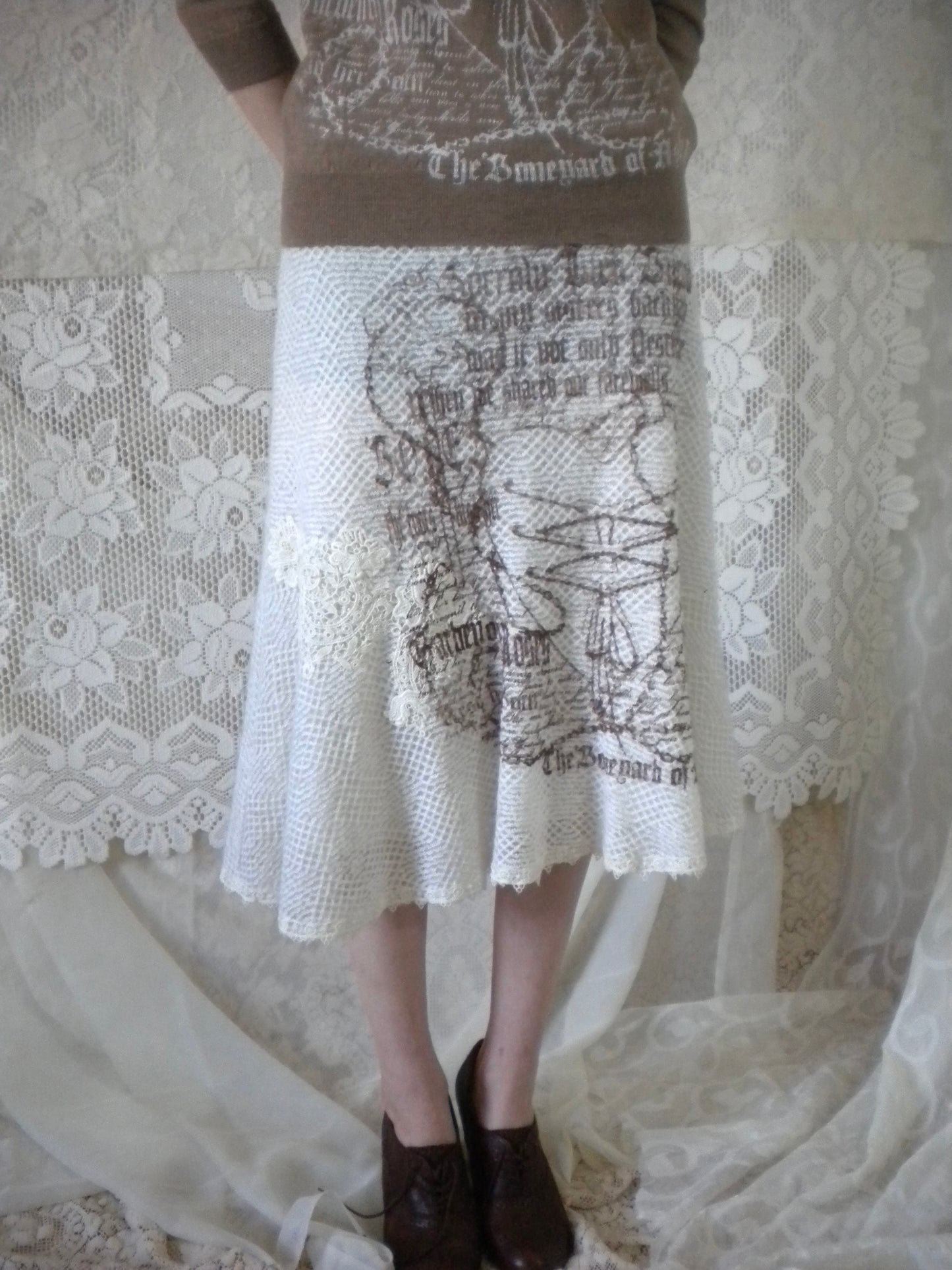 Boneyard Ashe Knit Midi Skirt