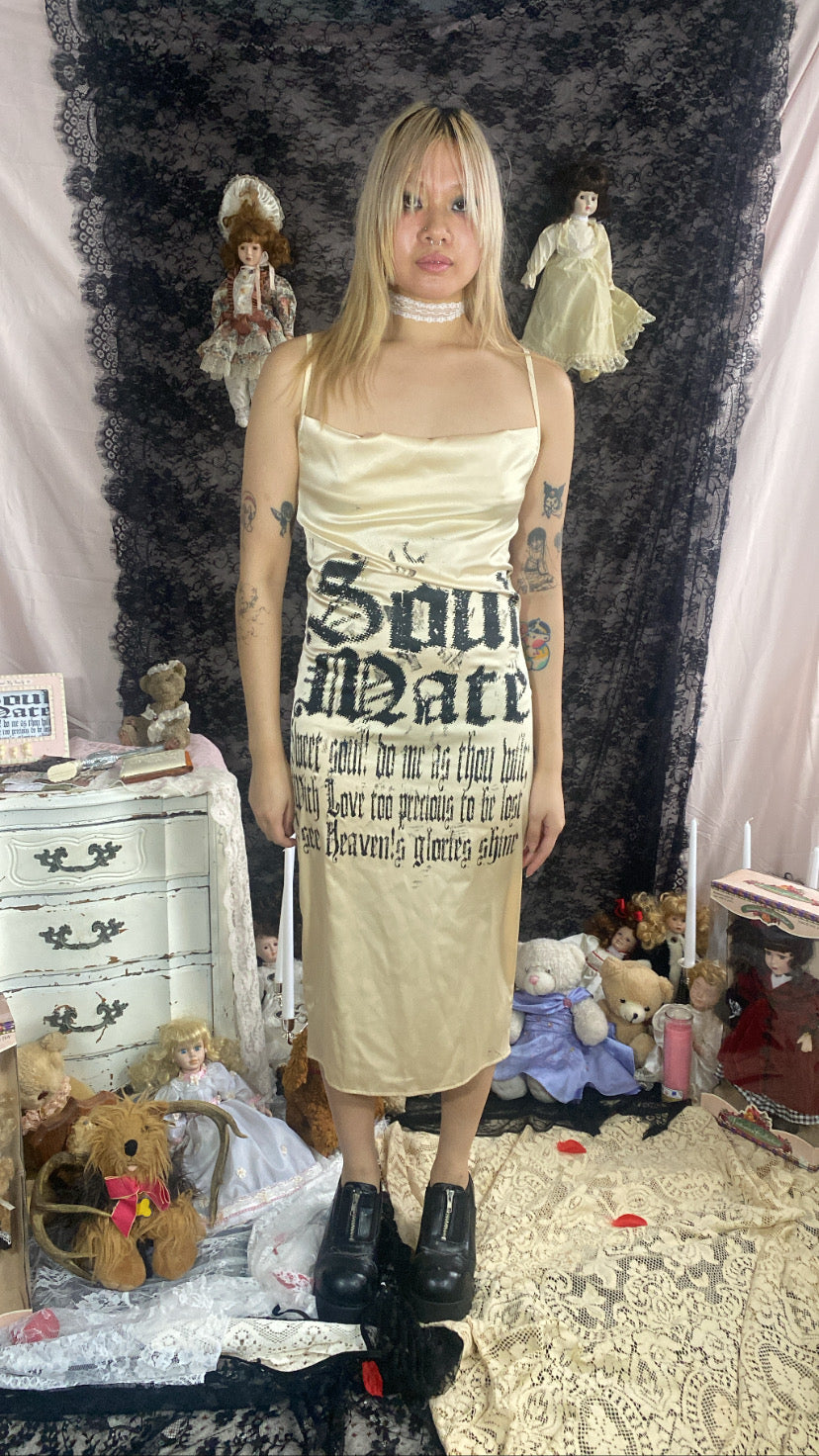 SoulMate Slip Tan Dress