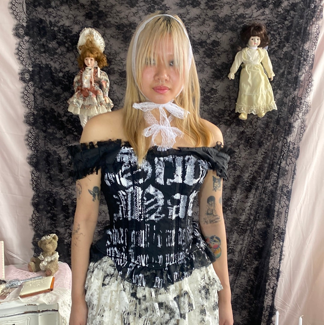 SoulMate Black Corset Top