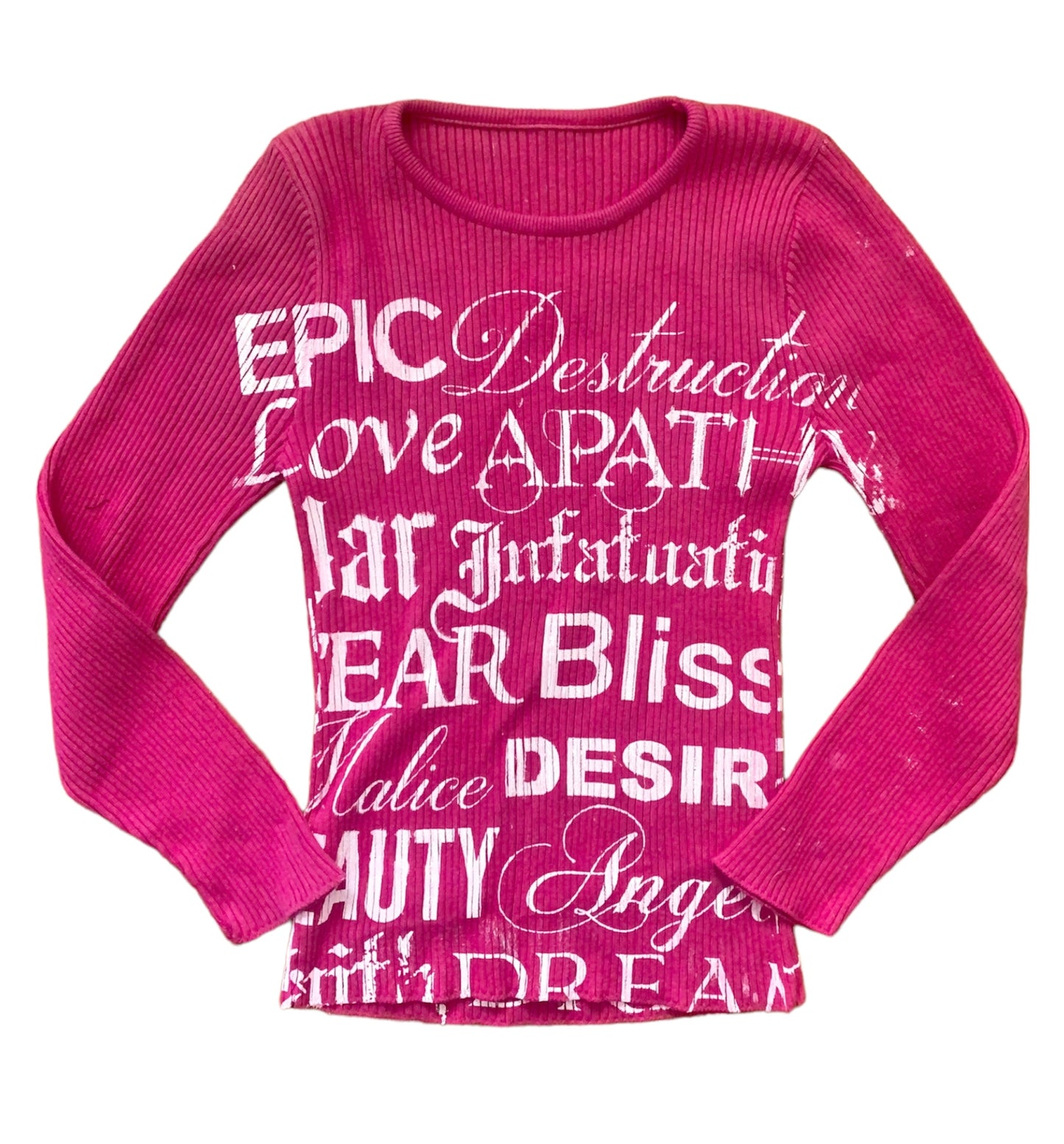 Epic Destruction Fuschia Top