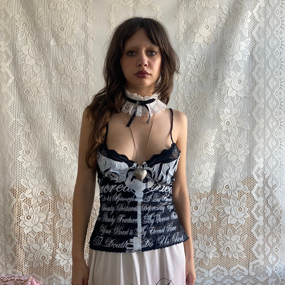 Sacred Heart Black Tank