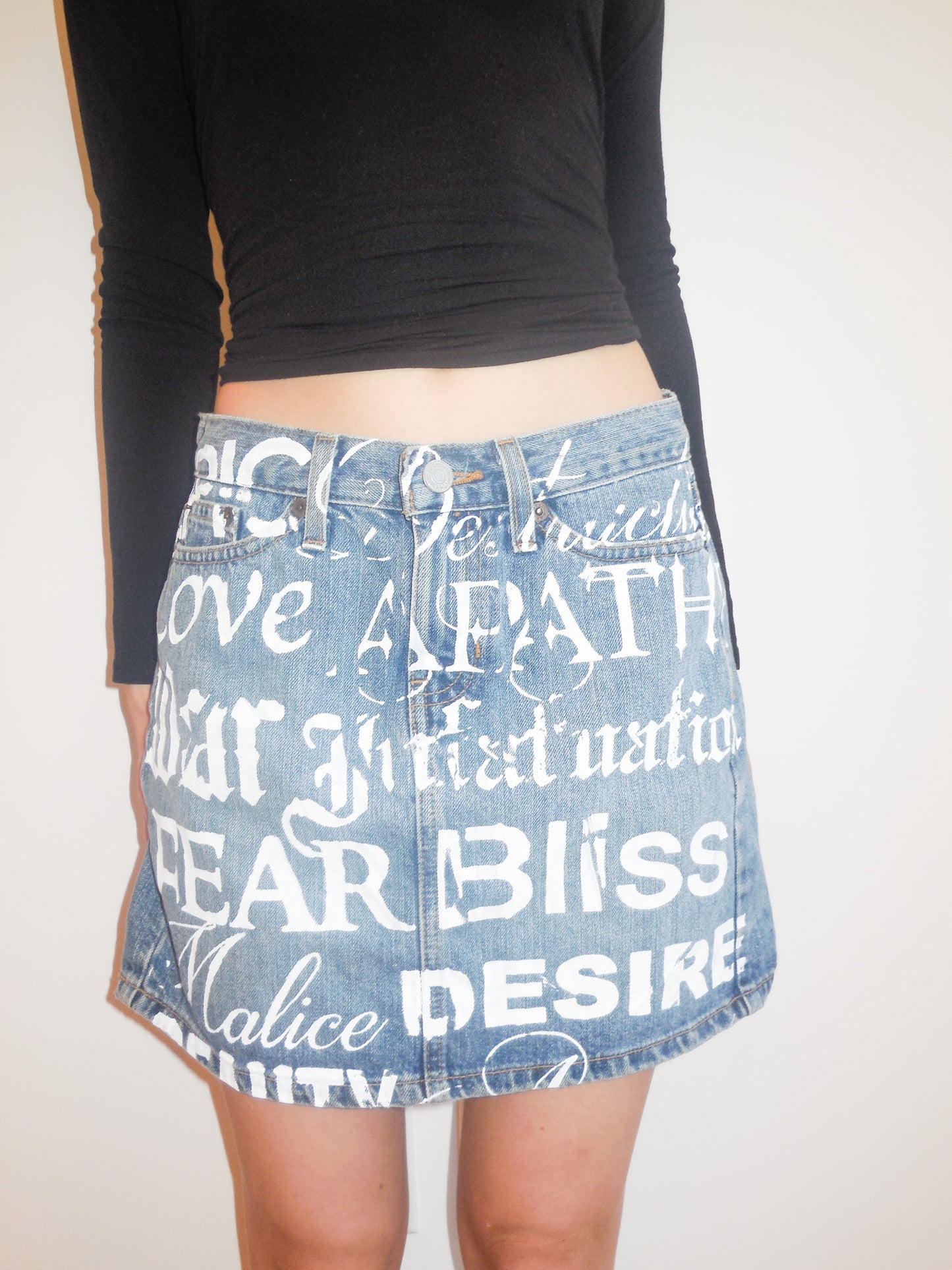 Epic Destruction Mini Skirt