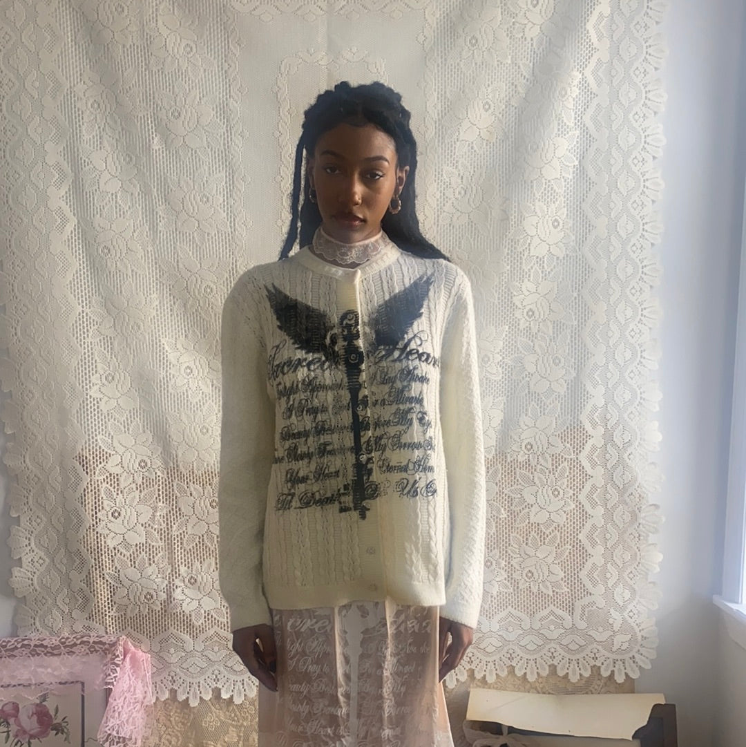 Sacred Heart Cardigan