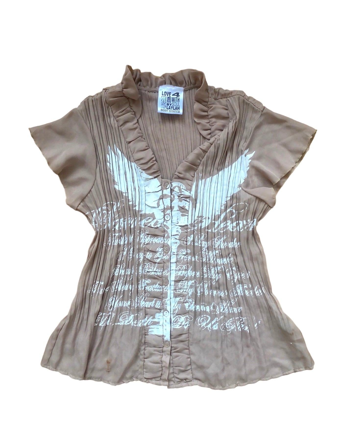 Sacred Heart Frilly Blouse