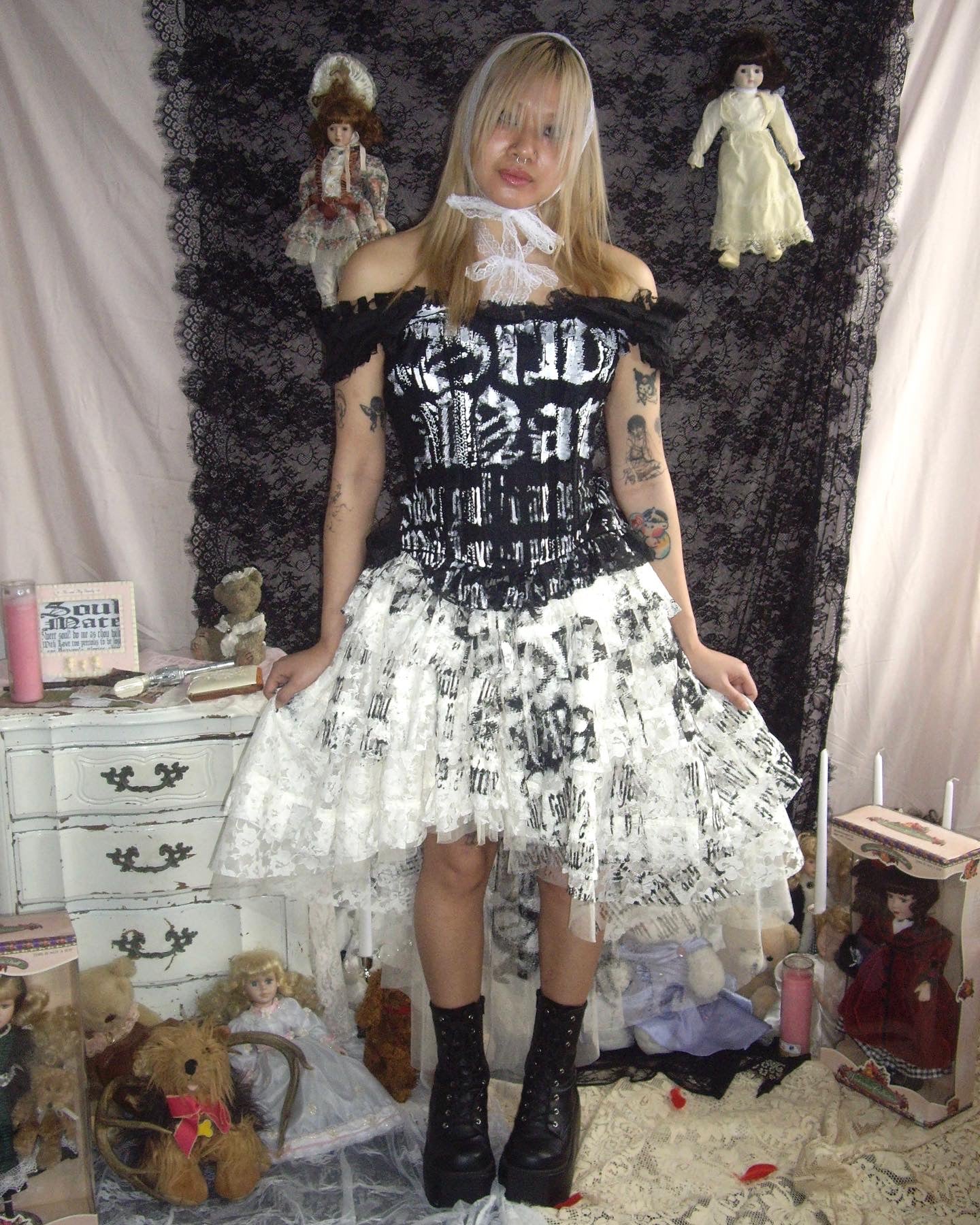 SoulMate Black Corset Top