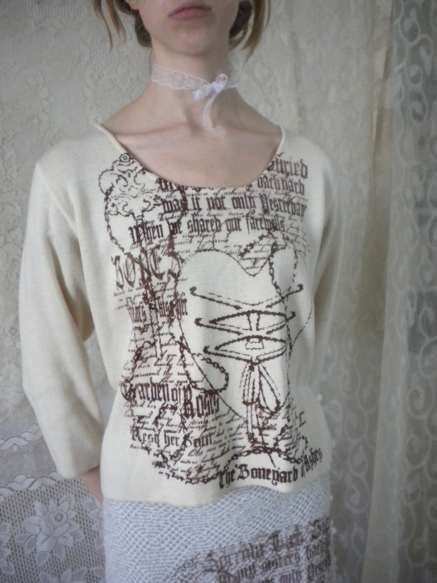 Boneyard Ashe Creme Sweater Top