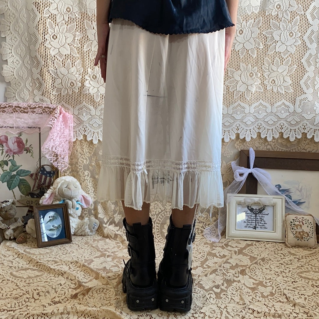 Sacred Heart Slip Skirt