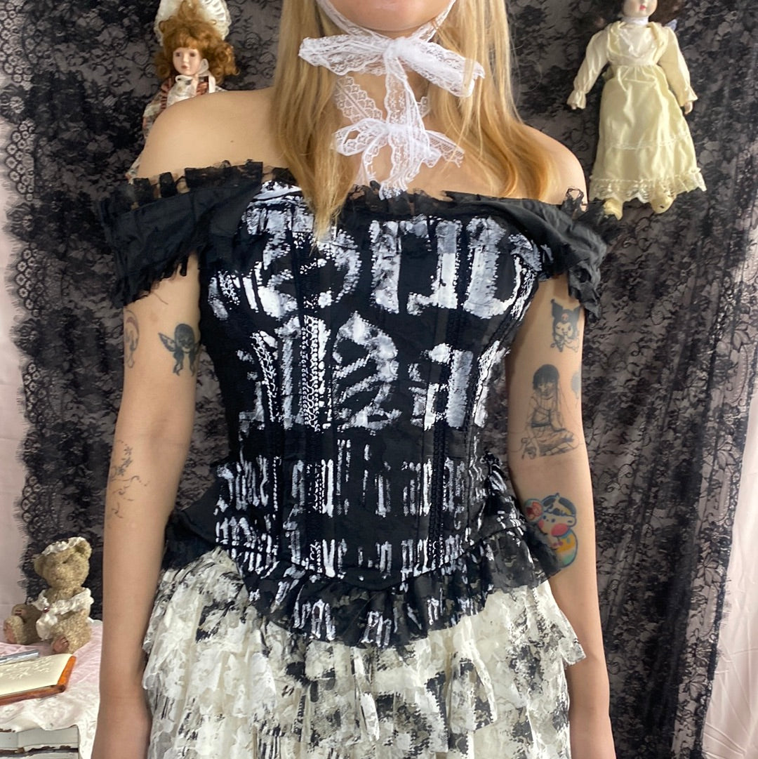 SoulMate Black Corset Top